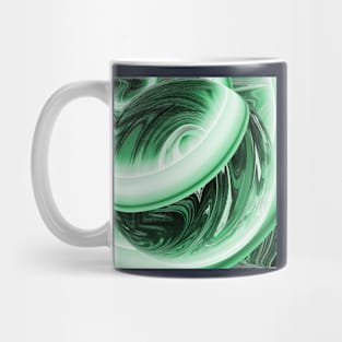 A green globe Mug